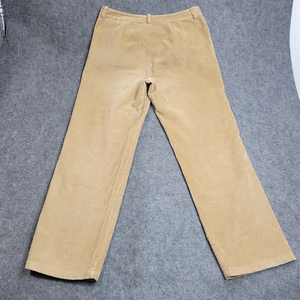 VTG Eddie Bauer Corduroy Pants Womens 12 Brown Grandma Core Retro Y2K Indie
